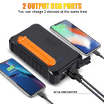 Hand Solar Mobile Power Bank Portable Solar Hand Power Bank