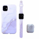 Applicable Earphone Case For Polished Mobile Phone Case And Marble Strap