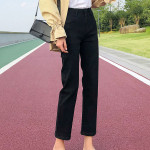 Nine Points High Waist Slimming Cigarette Pants