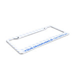 Lightweight And Durable Round Hole Flat Hole License Plate Frame