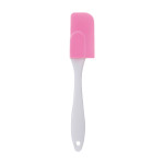 White Handle Silicone Cake Split Small Scraper