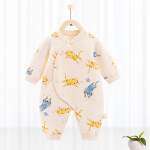 Cotton Thermal Clip Silk Onesie Newborn Climbing Baby Clothes