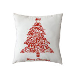 2021new Polyester Pillow Cover Holiday Series Pillow Cover Christmas Ball Christmas Tree Pattern Pillow Without Core