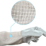 Protection Products Three-layer Breathable Mesh Sheepskin Anti-bee Gloves