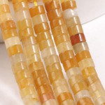 Jade Crystal Right Angle Wafer Scattered Beads