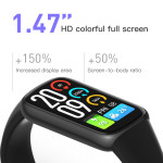 Full Touch Color Screen Blood Oxygen Sports Pedometer Bluetooth Watch