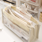 Large Capacity Six-layer Transparent Pen Bag Stationery For Primary School Students