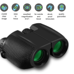 Outdoor binoculars 10x25 small Paul High-definition mini portable low-light night vision pockets glasses