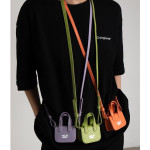 Casual Hanging Neck Bag Macaron Color