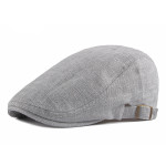 New Style Hat British Retro Cotton And Linen Beret Casual