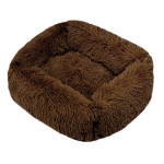 Winter Plush Pet Nest Square Mat