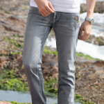 Men's Fashionable Loose Straight Jeans