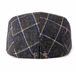 New Style Hat Male British Retro Woolen Beret Casual Plaid