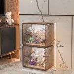 Acrylic Clear Glass Household Building Block Shelf