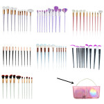 10PCS Makeup Brushes Kit Beauty Foundation Blending Blus