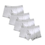 4pcs Boxer Mens Cotton Underpants