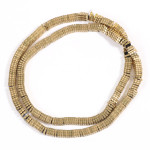 Bracelet Necklace Braided Material Straight Tube Element Piece Gold Loose Beads