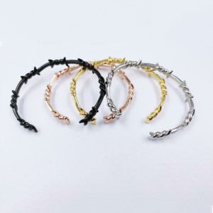 Europe And America Twined Knotted Thorn Bracelet