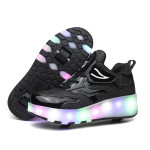 Children's Wheel Shoes LED Light Emitting Charging Children's Lamp Shoes