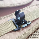 Multi-Functional Mountaineering Buckle U Flashlight Holder