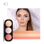 Focalure 3 Colors Blush & Highlighter Palette