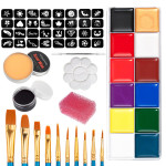 Make-up Sculpting Skin Wax Cover Eyebrow Wax Oil Paint Set