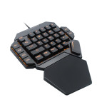 Eat Chicken One-handed Mechanical Keyboard Throne Left-handed Small Keyboard Mobile Game External Ebay Amazon Keyboard