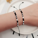 Fashion Beaded Rope Couple Bracelet