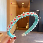 Net Red Children's Bow Hair Band Female Summer Headband Cute Baby Cloth Hairpin