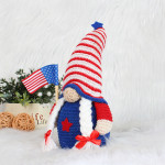 American Festival Luminous Faceless Dwarf Doll Decorative Ornaments