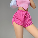 Loose High Waist Thin Elastic Sports Casual Shorts