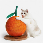 Big Orange Cherry Cat Climbing Pet Fruit Toy