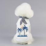 Coconut tree embroidery from pet clothing