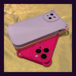 Purple Silicone Fall Proof All Inclusive Phone Case