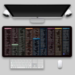 Shortcut Key Mouse Pad Oversized Thickened Desk Keyboard Pad