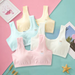 Primary Student Vest Female Junior High Girl High School Underwear Pure Cotton Bra