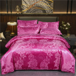 European Jacquard Quilt Cover Single And Double Silk