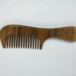 Sandalwood Comb Wooden Hair Comb Green Sandalwood Meridian Wooden Comb