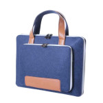 Fashion Felt Laptop Bag Multicolor Handheld