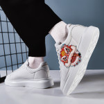 Lion dance head pattern unisex shoes