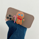 Gingerbread Man Christmas Stand Is Suitable Mobile Phone Case