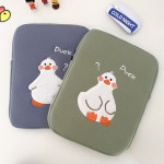 Cartoon Cute Duck Embroidery Ins Niche Design Tablet Case