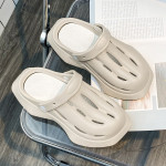 Fashion Clogs Shoes Summer Ankle-wrap Slippers Garden Beach Shoes