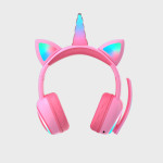 Glowing Bluetooth Headset Cat Ear Children's Headphones Crown Headset