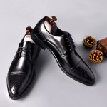 Men's British Formal Business Oxford Shoes