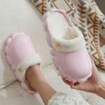 Women's Fashion Simple Detachable Cotton Slippers