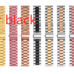 Applicable Watch Stainless Steel Metal Three-bead Strap