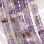 Jade Crystal Right Angle Wafer Scattered Beads