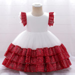 Children's Sequin Dress Performance Mesh