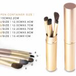 Soft Portable Brush Set With 5 Eyeshadow Brushes